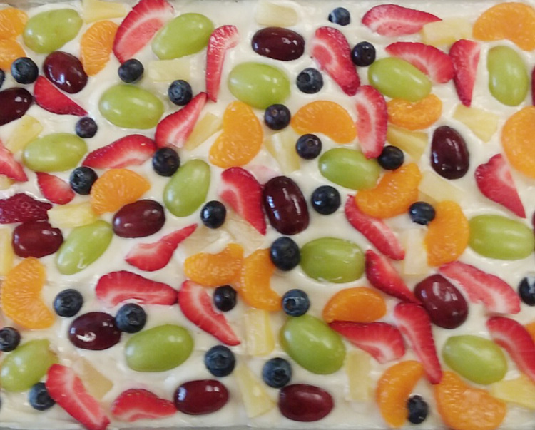 fruit pizza