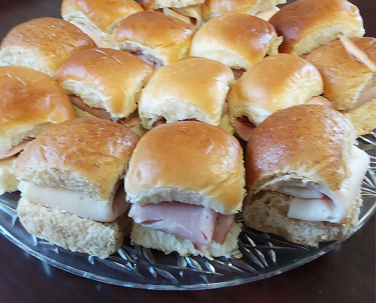 ham sandwiches